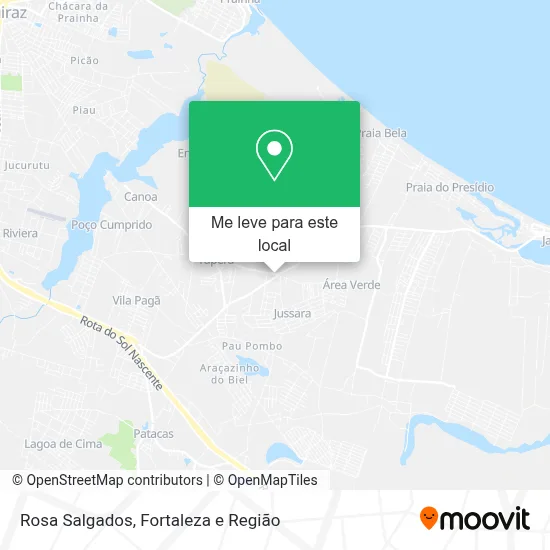 Rosa Salgados mapa