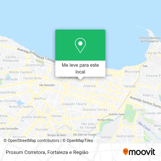 Prosum Corretora mapa