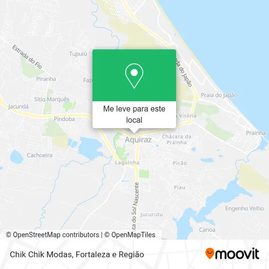 Chik Chik Modas mapa