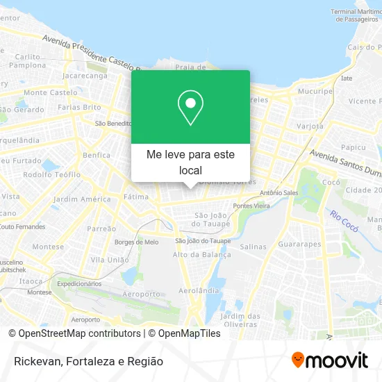 Rickevan mapa