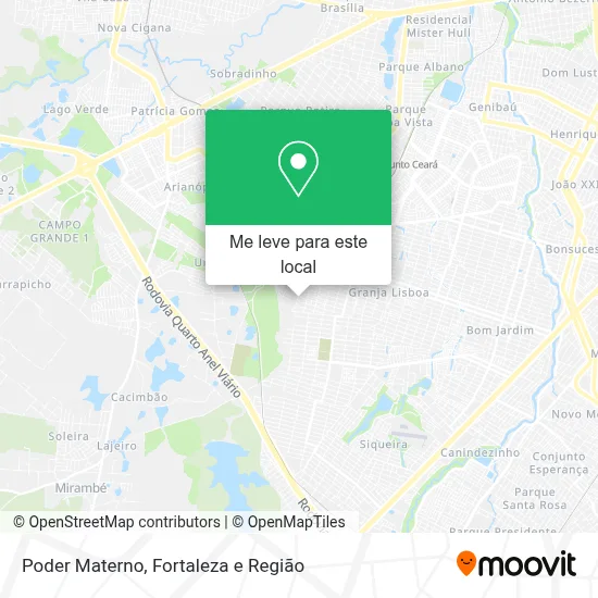 Poder Materno mapa