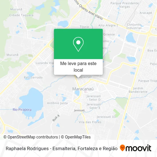Raphaela Rodrigues - Esmalteria mapa