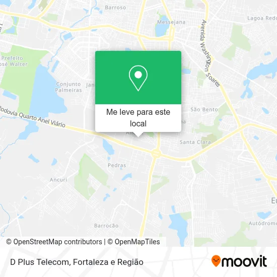 D Plus Telecom mapa