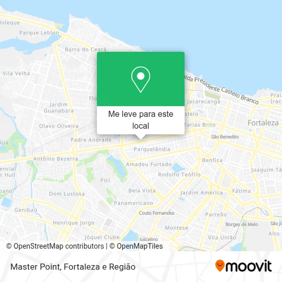 Master Point mapa