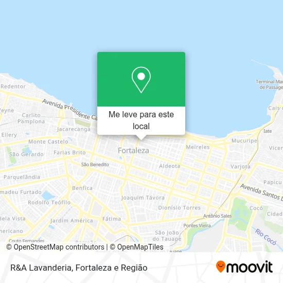 R&A Lavanderia mapa