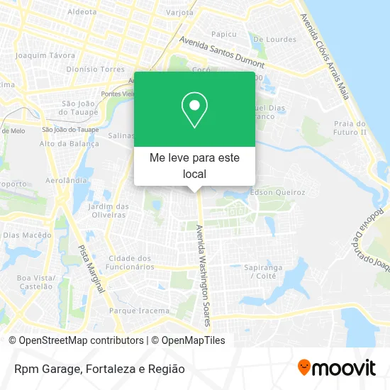 Rpm Garage mapa