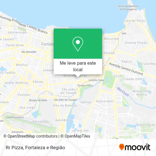Rr Pizza mapa