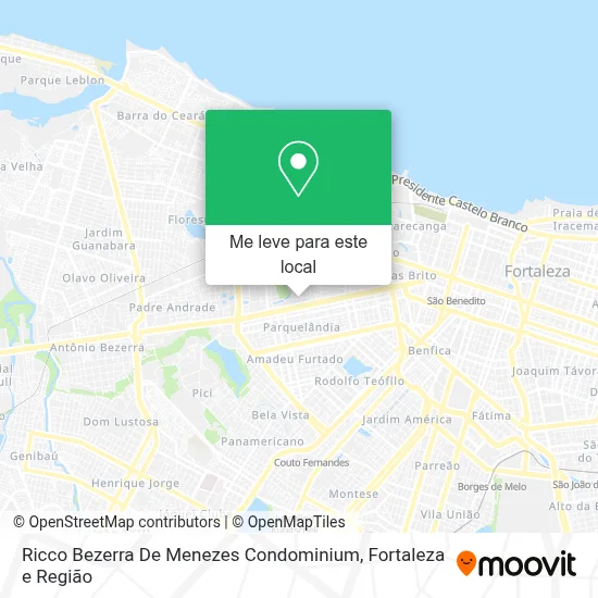 Ricco Bezerra De Menezes Condominium mapa
