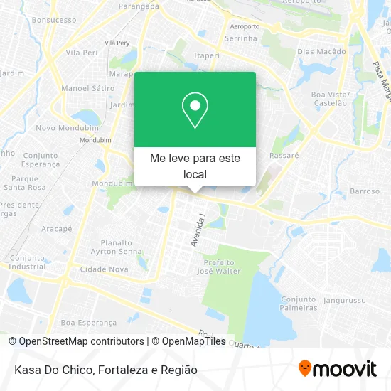 Kasa Do Chico mapa