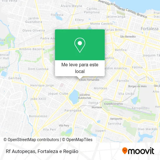 Rf Autopeças mapa