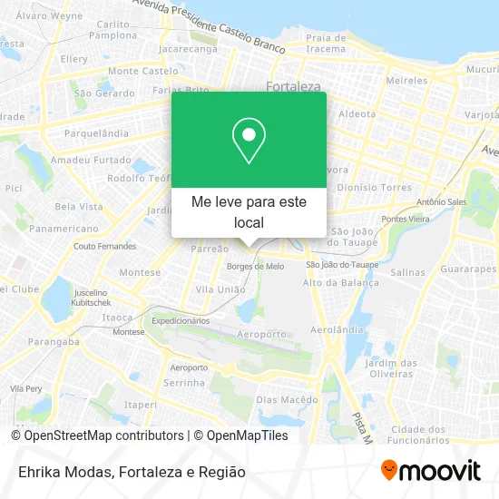 Ehrika Modas mapa