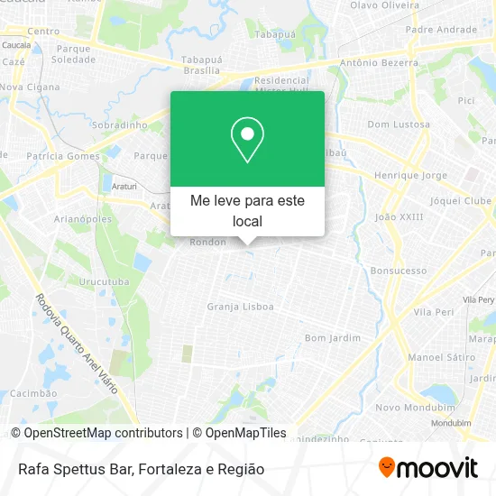 Rafa Spettus Bar mapa