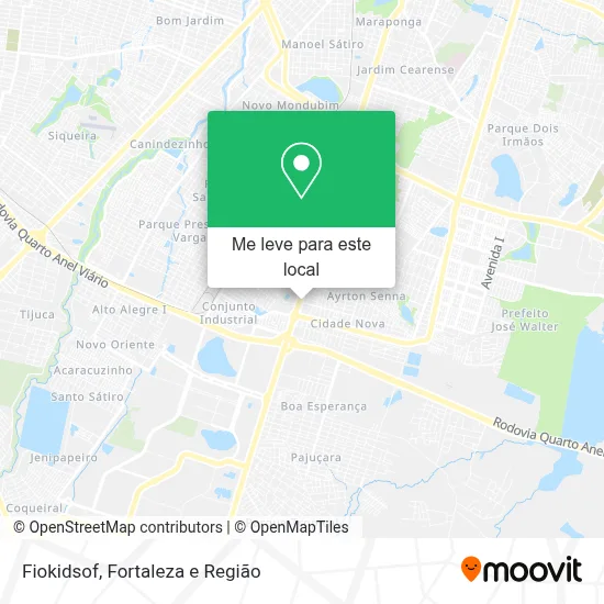 Fiokidsof mapa