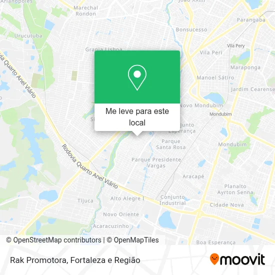 Rak Promotora mapa