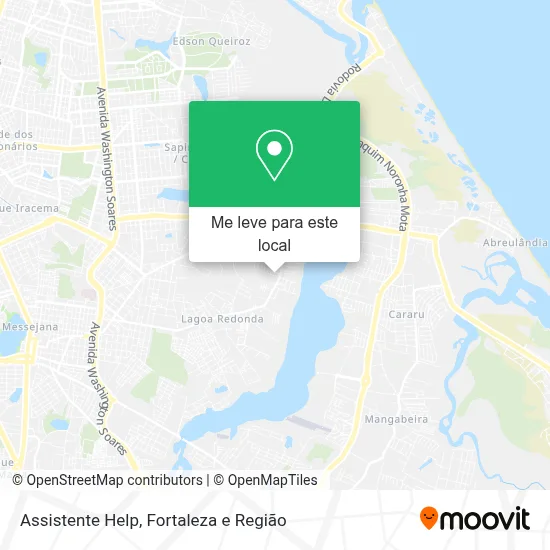 Assistente Help mapa