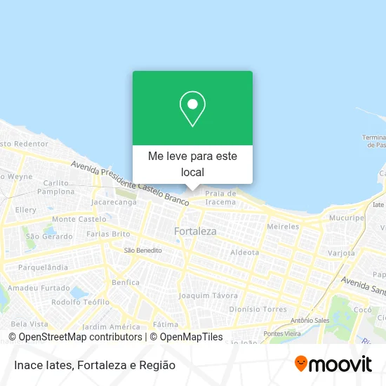 Inace Iates mapa