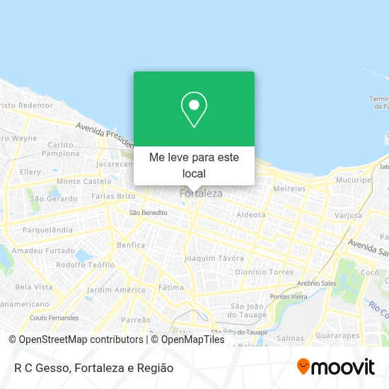 R C Gesso mapa