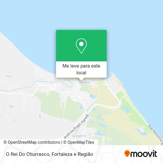 O Rei Do Churrasco mapa