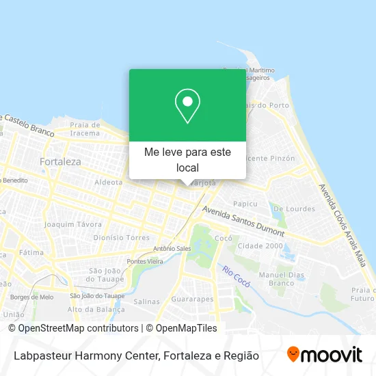 Labpasteur Harmony Center mapa