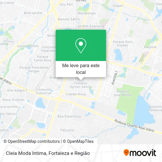 Cleia Moda Intima mapa