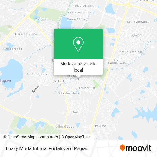 Luzzy Moda Intima mapa