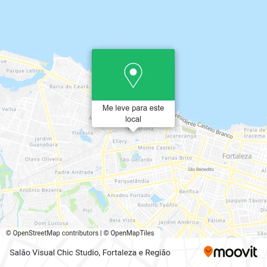 Salão Visual Chic Studio mapa