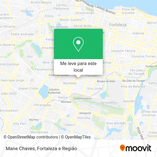 Mane Chaves mapa