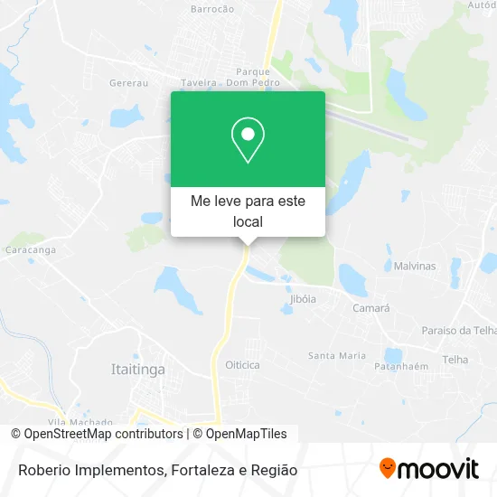Roberio Implementos mapa