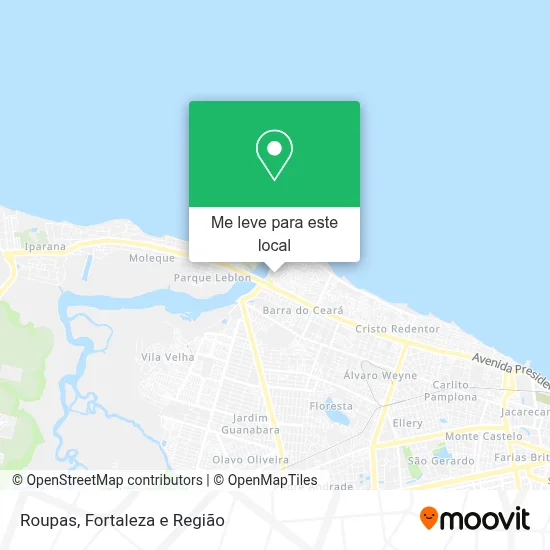 Roupas mapa
