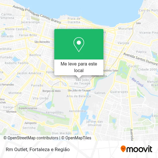 Rm Outlet mapa