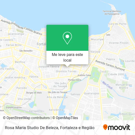 Rosa Maria Studio De Beleza mapa