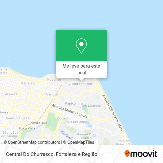 Central Do Churrasco mapa