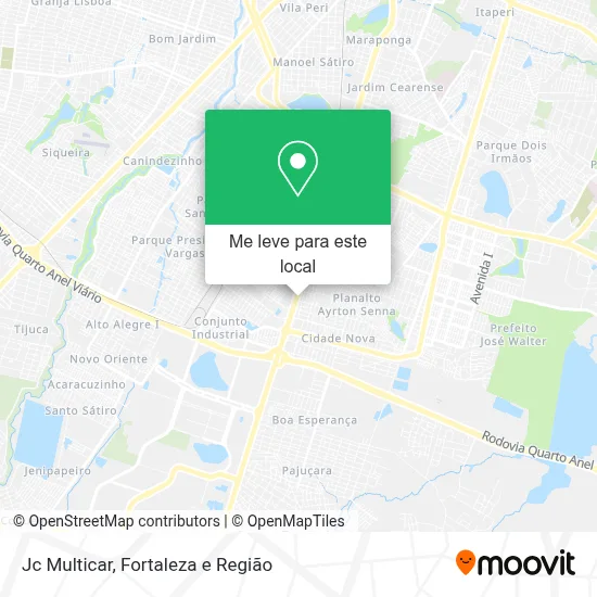 Jc Multicar mapa