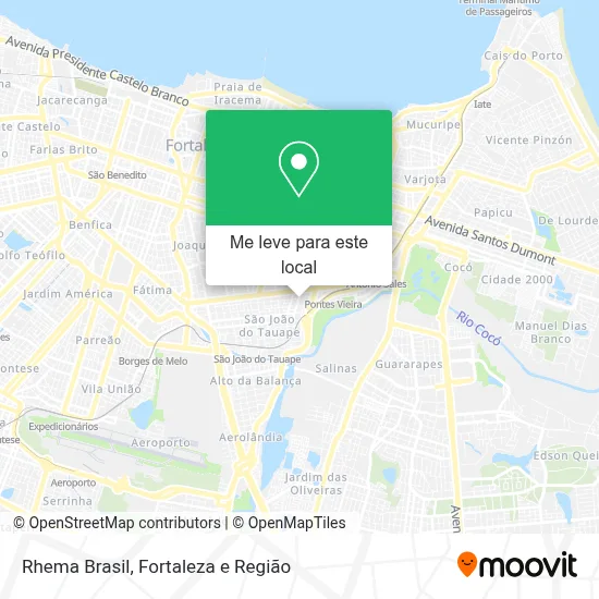 Rhema Brasil mapa