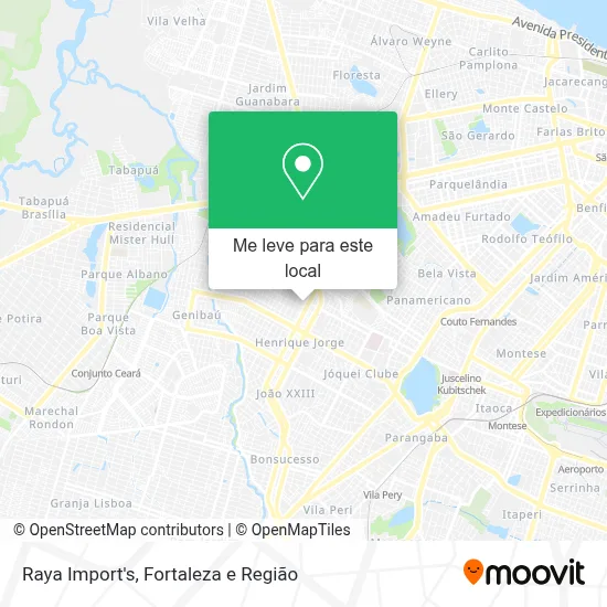 Raya Import's mapa