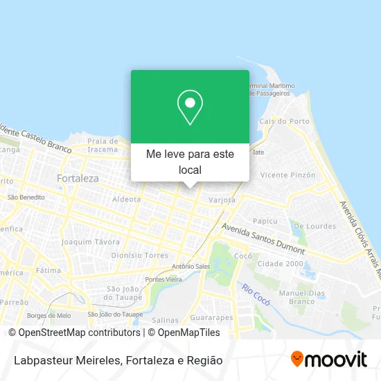 Labpasteur Meireles mapa