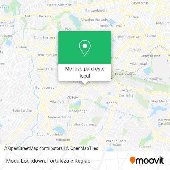 Moda Lockdown mapa