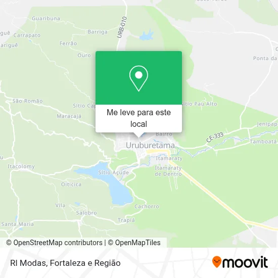 Rl Modas mapa