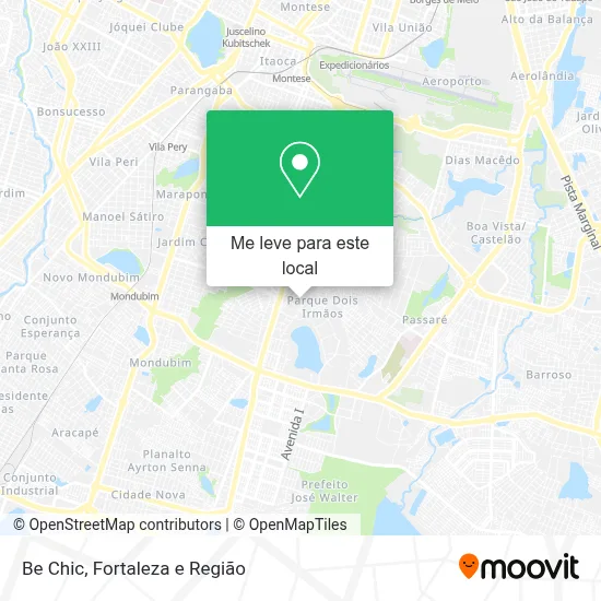 Be Chic mapa