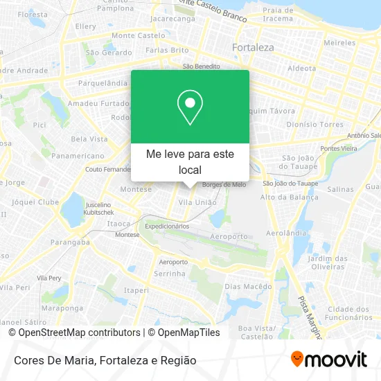 Cores De Maria mapa
