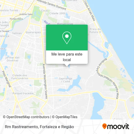 Rm Rastreamento mapa