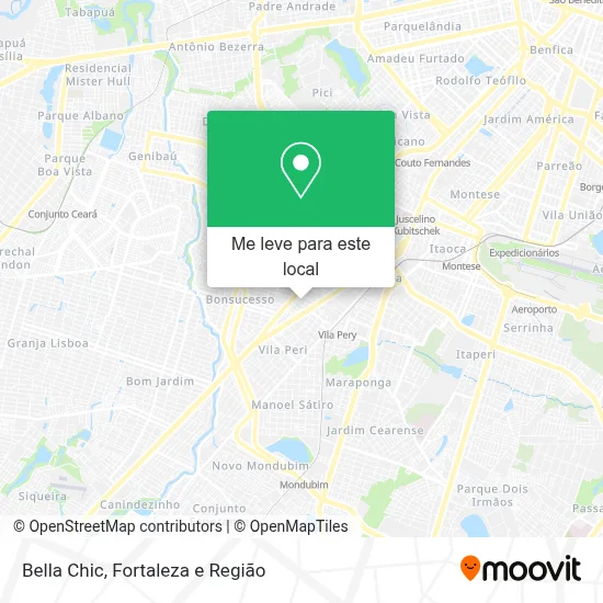 Bella Chic mapa