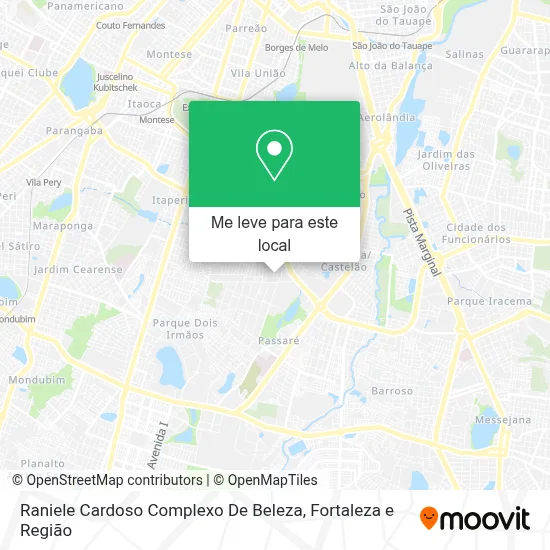 Raniele Cardoso Complexo De Beleza mapa