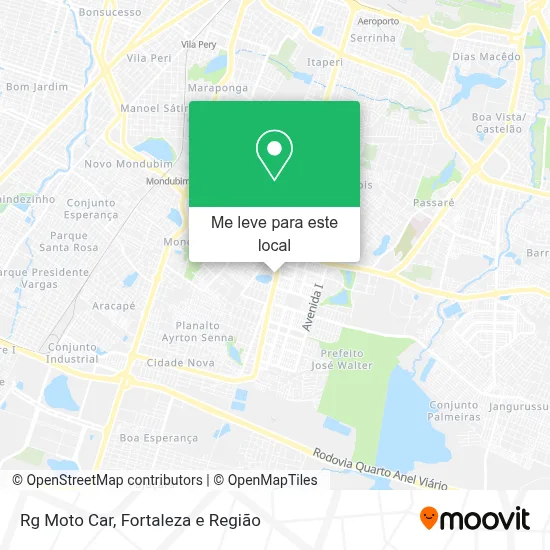 Rg Moto Car mapa
