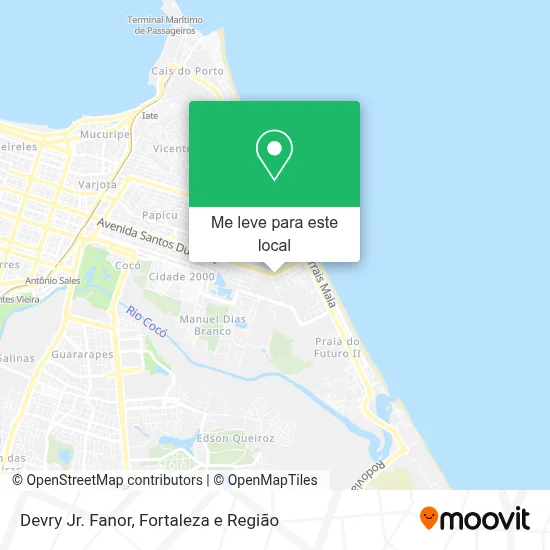 Devry Jr. Fanor mapa