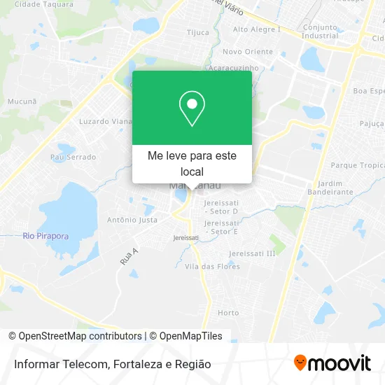 Informar Telecom mapa