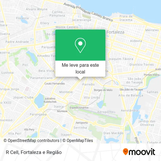 R Cell mapa