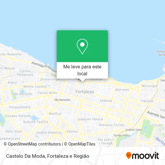 Castelo Da Moda mapa