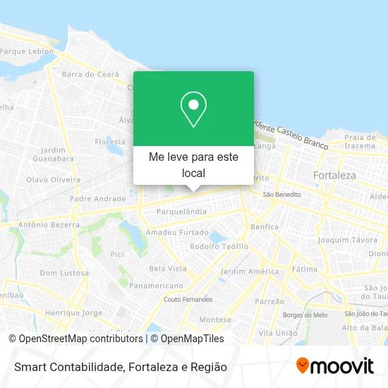 Smart Contabilidade mapa
