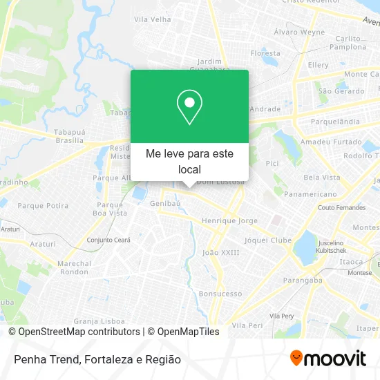 Penha Trend mapa